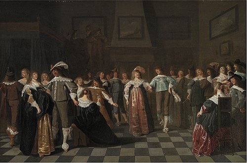 A Ball, 1643, Dirck Hals