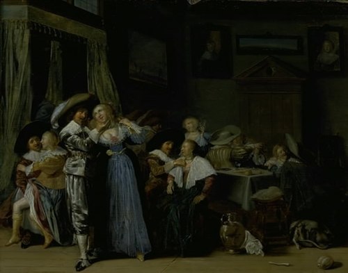 Merry Company, 1624, Dirck Hals