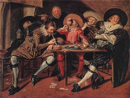 Merry Company in a Tavern, 1626, Dirck Hals