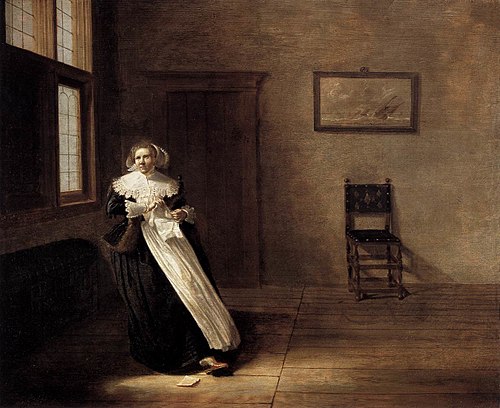 La Lettre déchirée, 1631, Dirck Hals