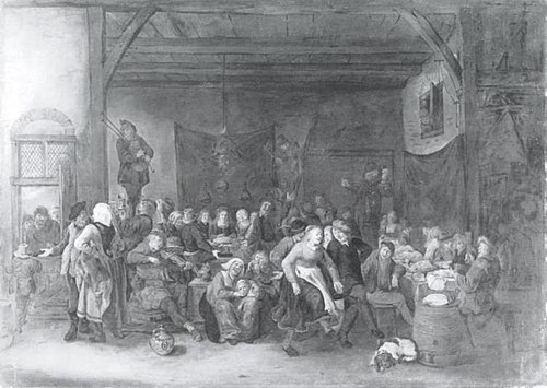 Village Wedding, 1646, Jan Miense Molenaer