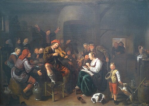 Fête rustique, 1650, Jan Miense Molenaer