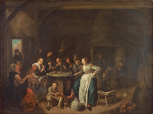 Feestende boeren, 1650, Jan Miense Molenaer