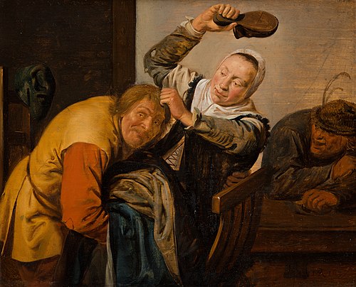 Les Cinq Sens : Le Toucher, 1637, Jan Miense Molenaer