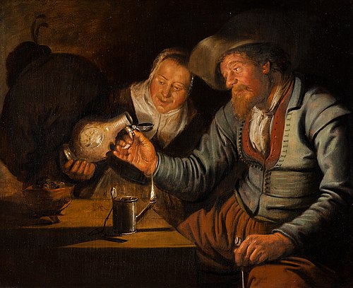 Les Cinq Sens : La Vue, 1637, Jan Miense Molenaer