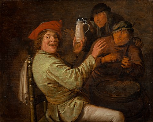 Les Cinq Sens : L'Ouïe, 1637, Jan Miense Molenaer