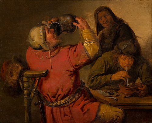 Les Cinq Sens : Le Goût, 1637, Jan Miense Molenaer