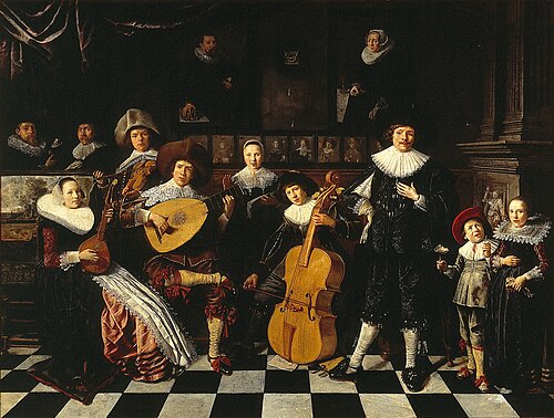 Self-Portrait with the Artist's Family, 1635, Jan Miense Molenaer