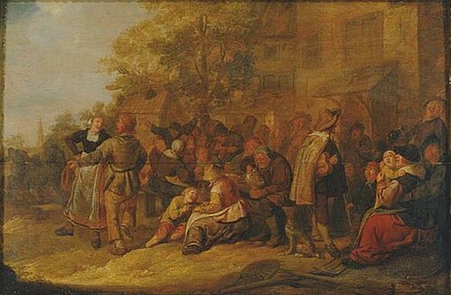 Village festival, 1646, Jan Miense Molenaer