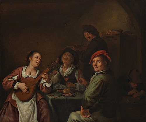 Merry company, 1650, Jan Miense Molenaer