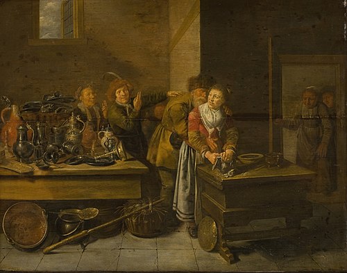 Et umage par, 1646, Jan Miense Molenaer