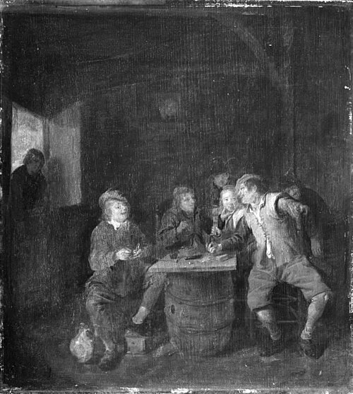 Peasants at an Inn, 1646, Jan Miense Molenaer