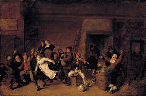 Festive Scene, 1650, Jan Miense Molenaer
