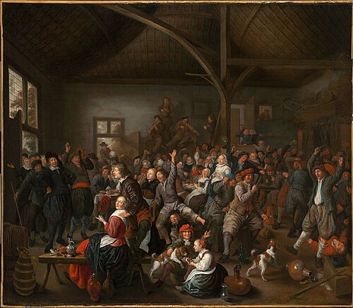 Peasants Carousing, 1662, Jan Miense Molenaer