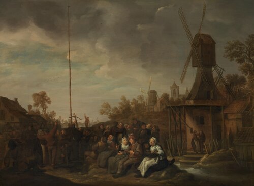 Shoot for a Prize, 1656, Jan Miense Molenaer