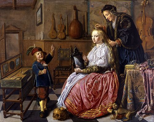 Allegory of Vanity, 1633, Jan Miense Molenaer