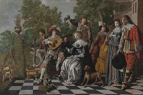 Allegory of Marital Fidelity, 1633, Jan Miense Molenaer