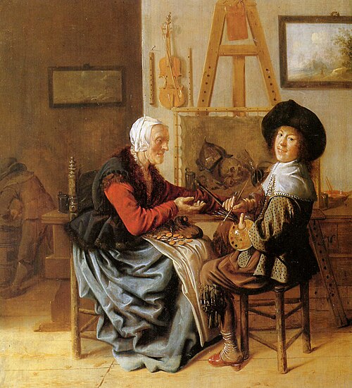 Vanitas, 1650, Jan Miense Molenaer