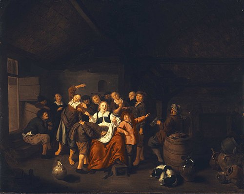 "Slap Hands" (Handjeklap), 1650, Jan Miense Molenaer