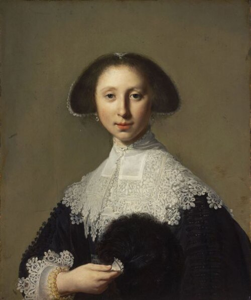 Portrait of a Young Lady, 1635, Jan Miense Molenaer