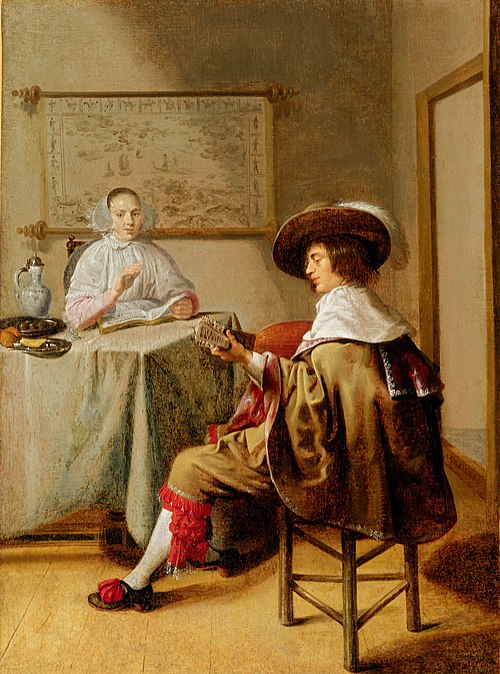 The Duet, 1630, Jan Miense Molenaer
