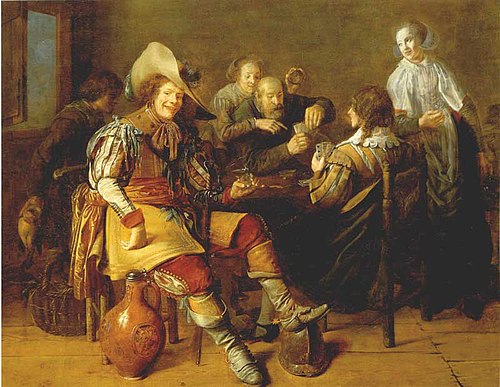 Card Players, 1635, Jan Miense Molenaer