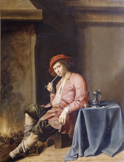 A Boy with a Pipe, 1630, Jan Miense Molenaer