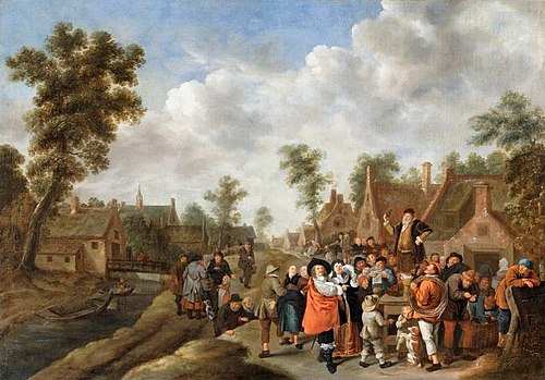 Marchand ambulant, 1650, Jan Miense Molenaer