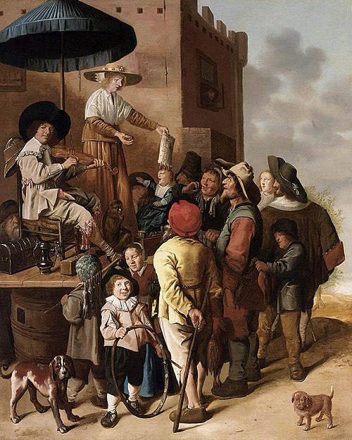 A Quack and His Assistant, 1630, Jan Miense Molenaer