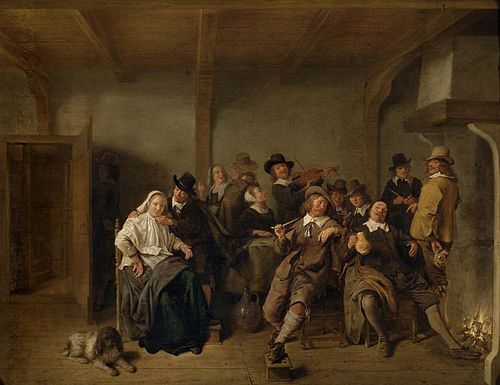 Joyeuse compagnie, 1630, Jan Miense Molenaer