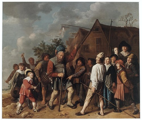 The Drunken Peddler, 1631, Jan Miense Molenaer