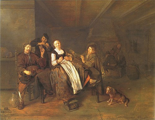 A Merry Company, 1645, Jan Miense Molenaer