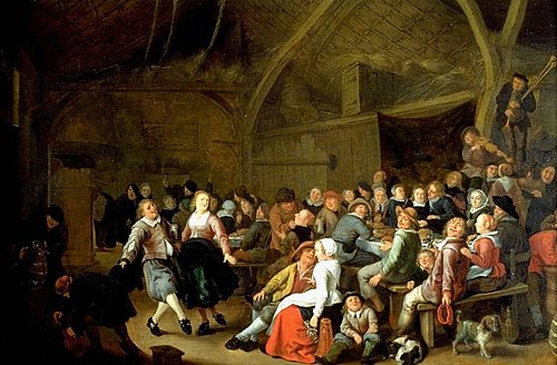 The Village Inn, 1659, Jan Miense Molenaer