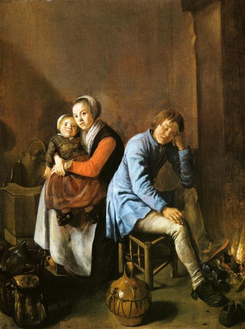 A Soldier's Family, 1633, Jan Miense Molenaer