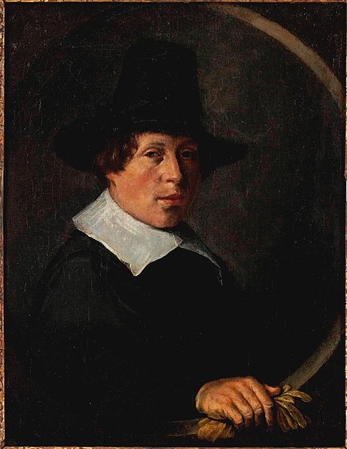 Portrait of Vincent Laurensz van der Vinne, 1649, Vincent van der Vinne