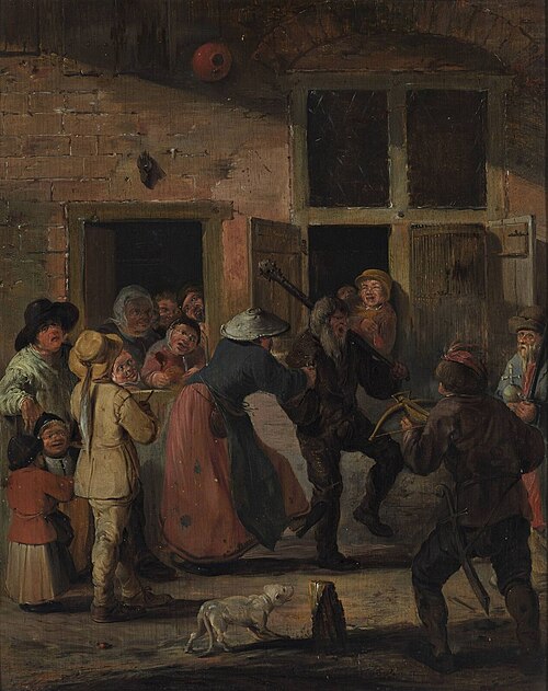 Masquerade of Valentine and Orson, 1628, Hans Gillisz. Bollongier