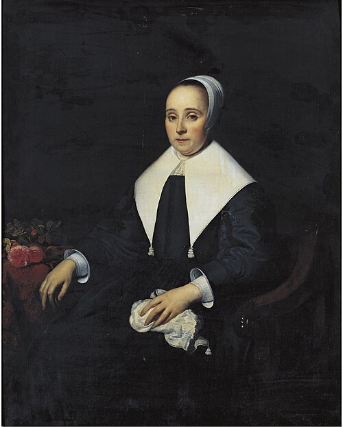 Portrait of Mrs. Guilbert Pz. Herness, 1659, Jan de Baen