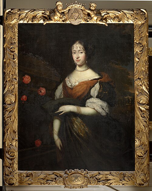 Portrait of Maria Sweerts (1649-1720), 1673, Jan de Baen