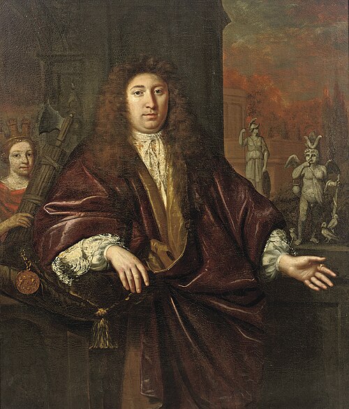 Portrait of Gisbert Cuper (1644-1716), 1685, Jan de Baen