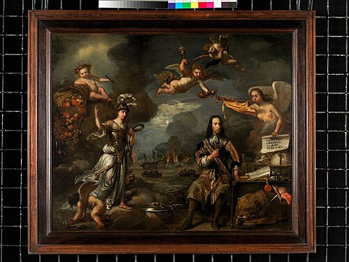 Verheerlijking van Cornelis de Witt, 1667, Jan de Baen