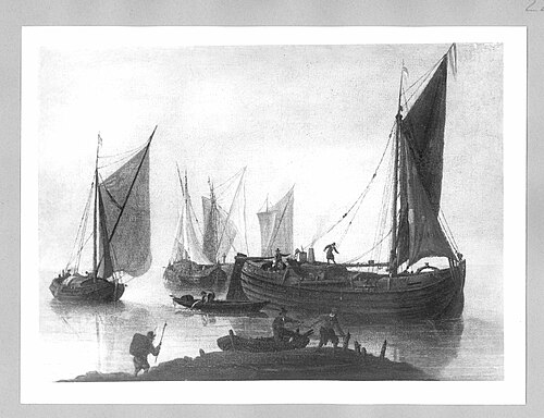 Calm Sea with Fishing Boats, 1660, Jan van de Cappelle