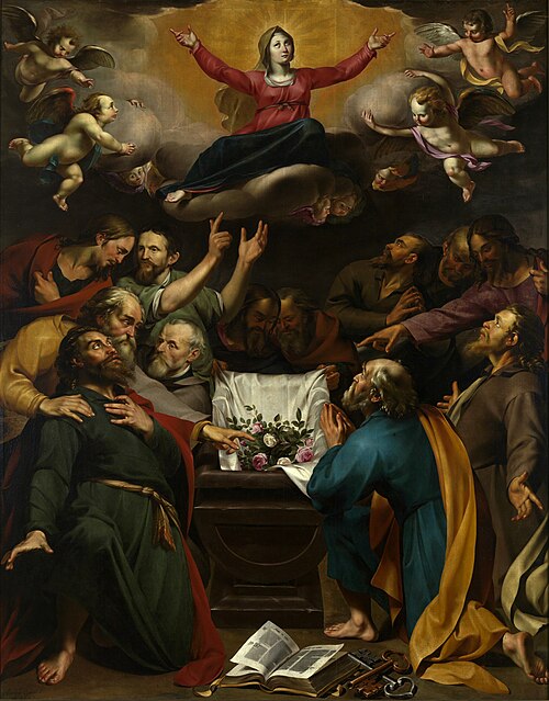 The assumption of the Virgin, 1628, Wouter Crabeth II