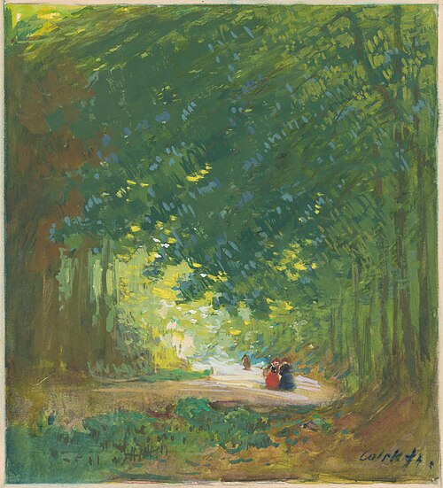 In the Park, 1890, Stanislav Lolek