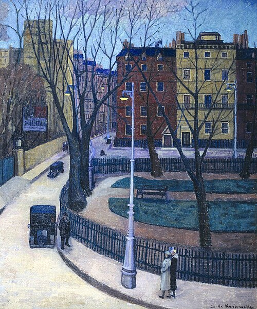 Berkeley Square, 1935, Stanisława Karłowska