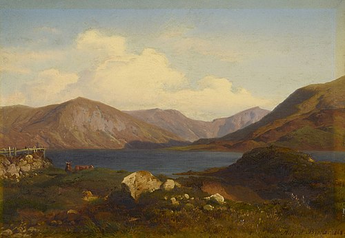 Loch Callater, 1868, August Becker
