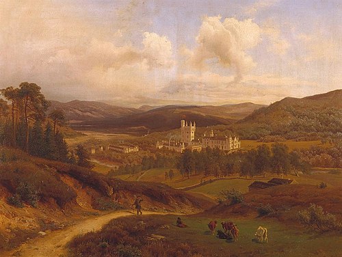 Balmoral, 1865, August Becker