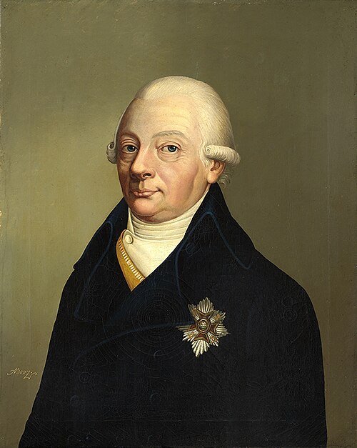 Bildnis Markgraf Karl Friedrich von Baden, 1835, August Bootz