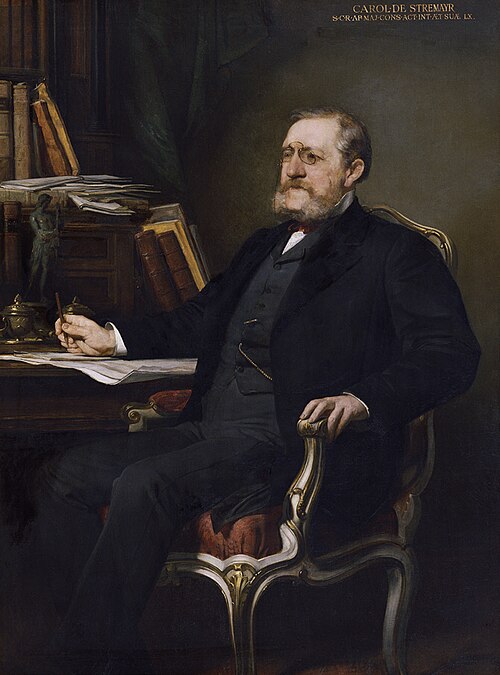 Dr. Karl von Stremayr, 1882, August Eisenmenger