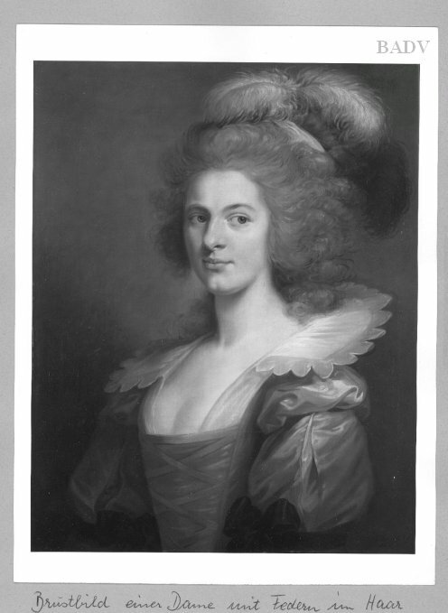 portrait of a Lady, 1787, August Friedrich Oelenhainz