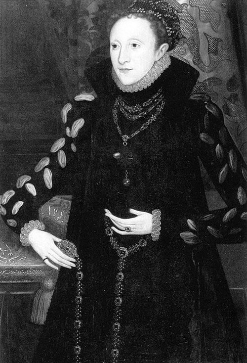 Badminton portrait of Elizabeth I, 1562, Steven van der Meulen